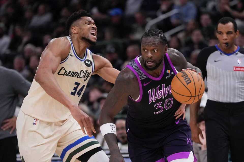 世界杯比赛直播平台-华子伤停森林狼33分大胜双杀雄鹿 字母哥25+8+5兰德尔29+8+6